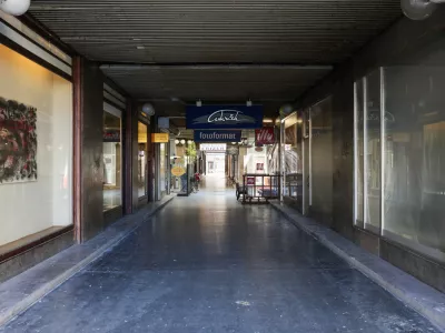 - Pasaža s strani &Scaron;tefanove ulice.13.03.2024. - Reportaža o težavah v pasaži Nebotičnika.//FOTO: Bojan Velikonja / Foto: Bojan Velikonja