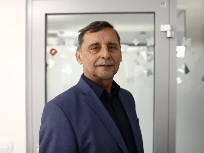 Miran Lesjak, odgovorni urednik Dnevnika,Zbornik Gazela, 2024 / Foto: Luka Cjuha