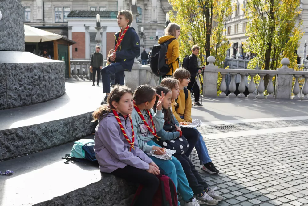 11.10.2025. Fotoorientacijski pohod tabornikov. Foto: Bojan Velikonja 