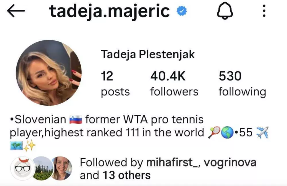 tadeja majerič plestenjak