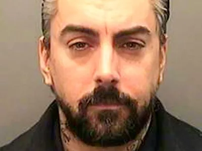 Ian Watkins. Former Lostprophets singer Ian Watkins will go on trial in Leeds today, August 5, 2019, accused of possessing a mobile phone in prison. See SWNS story SWLEphone. The convicted paedophile is accused of possessing the device while being held at Wakefield Prison. Watkins, 41, is currently serving a 35 year sentence for a string of child sex offences including the attempted rape of a baby. Watkins, originally from Pontypridd, appeared in court in March via a video link to face a charge of unauthorised possession of a mobile phone between March 4 and March 10, 2018.,Image: 462433902, License: Rights-managed, Restrictions: This image hereby disclosed to your organisation is so disclosed on the condition that your organisation will take all steps necessary to ensure that any identifiable personal data is processed in full compliance with the Data Protection Act 2018follow uThis image hereby disclosed to your organisation is so disclosed on the condition that your organisation will take all steps necessary to ensure that any identifiable personal data is processed in full compliance with the Data Protection Act 2018follow us on twitter - @swnsbrowse our website - swns.comemail pix@swns.com, Model Release: no / Foto: Profimedia