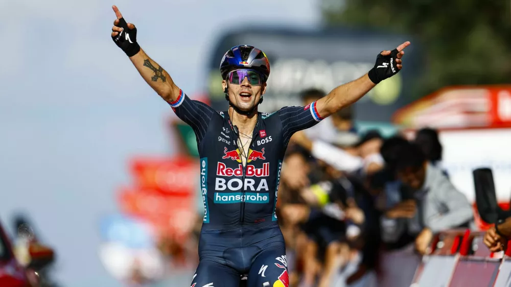 La Vuelta 2024 - 79th Edition - 19th stage - Logro&ntilde;o > Alto de Moncalvillo 173,5 km - 06/09/2024 - ROGLIC Primoz (RED BULL - BORA - HANSGROHE)