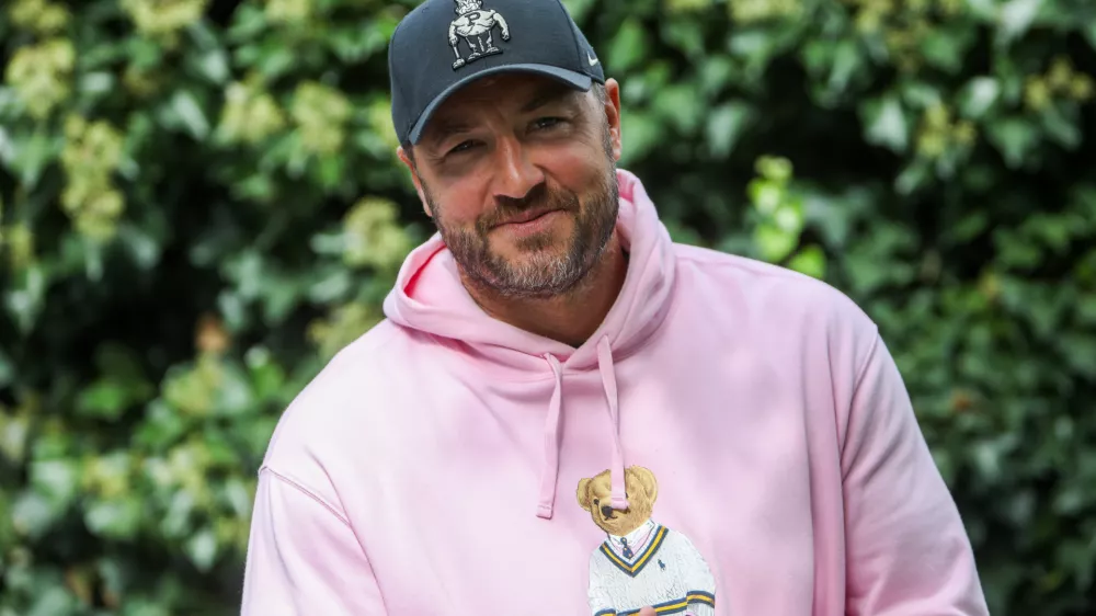 - 09.10.2025. - Marko Milić, biv&scaron;i ko&scaron;arkar, reprezentant, danes &scaron;portni direktor slovenske reprezentance in trener Luka Dončiča.//FOTO: Bojan Velikonja