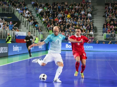  Igor Osredkar - 30.01.2018 - Evropsko prvenstvo UEFA Futsal Euro 2018 v Sloveniji - 1. krog: skupina A: Slovenija: Srbija //FOTO: Bojan Velikonja