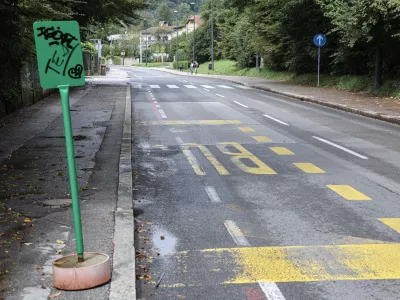 - 22.08.2025 - neurejena avtobusna postajali&scaron;ča - cesta 27. aprila//FOTO: Jaka Gasar