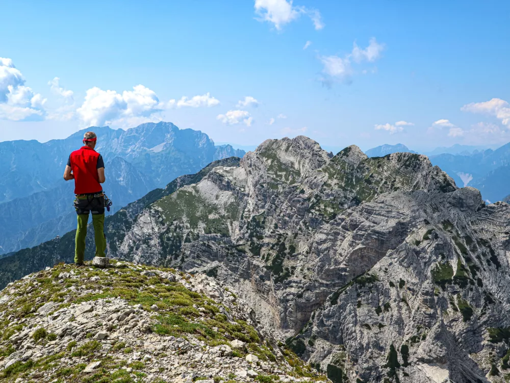 Vladimir Habjan: "Največji začutim mir, ko stopim na kak gorski kraj, ki me prevzame." F osebni arhiv