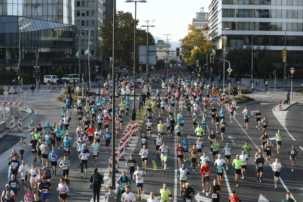 19.10.2025 - Ljubljanski maraton 2025 - tek - teka&scaron;ka prireditevFoto: Luka Cjuha