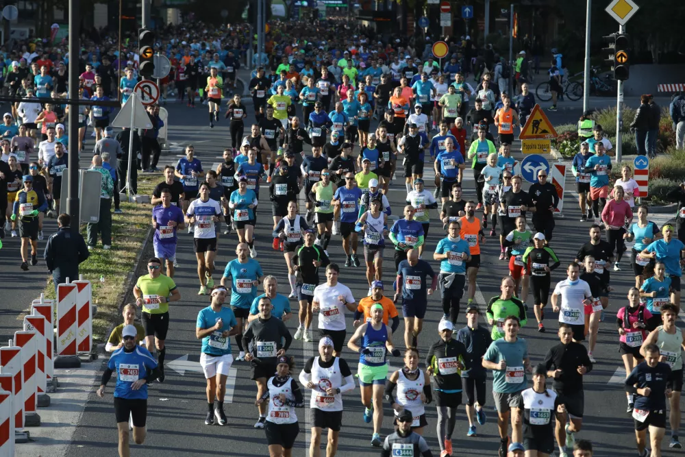 19.10.2025 - Ljubljanski maraton 2025 - tek - teka&scaron;ka prireditevFoto: Luka Cjuha