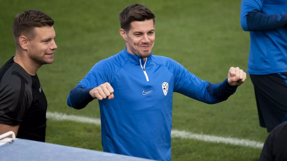 Miha Zajc- 09.10.2023 &ndash; Nacionalni nogometni center Brdo - nogometna reprezentanca &ndash; trening pred kvalifikacijskima tekmama za EP 2024 proti Finski in Severni Irski, //FOTO: Nik Erik Neubauer