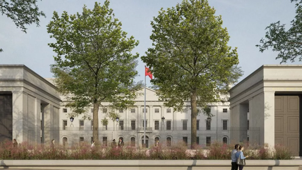 nova ambasada kitajska