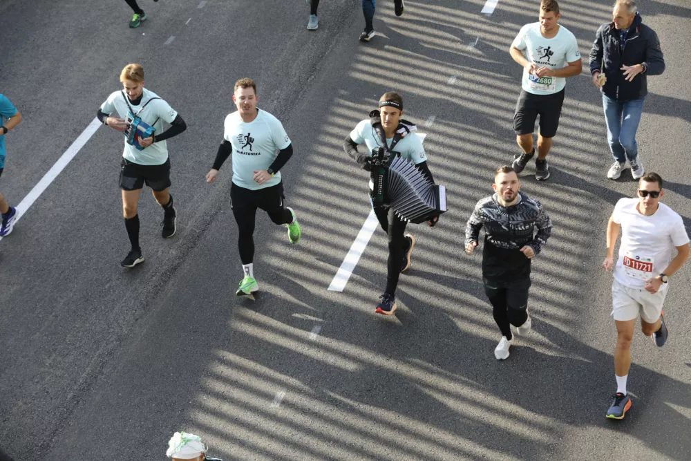 19.10.2025 - Ljubljanski maraton 2025 - tek - teka&scaron;ka prireditevFoto: Luka Cjuha