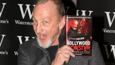 Robert Englund cult actor, best known for playing Freddy Krueger, signing copies of his new autobiography 'Hollywood Monster: A Walk Down Elm Street with the Man of Your Dreams' at Watersones in Piccadilly CircusLondon, England - 25.11.09Mandatory Credit: /WENN.com