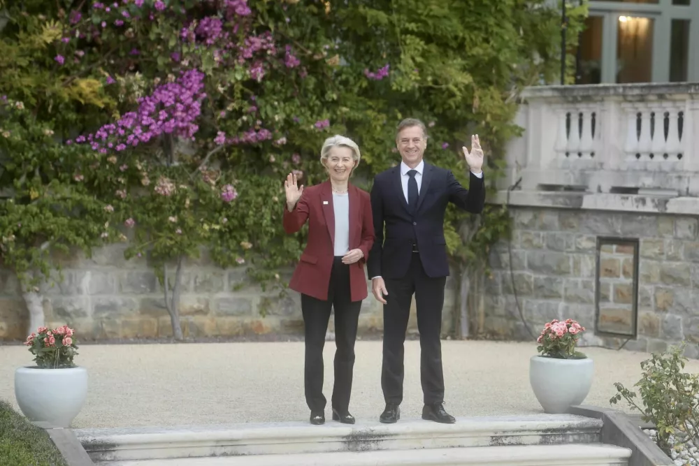 Srečanje Med9, PortorožGolob-von der Leyen