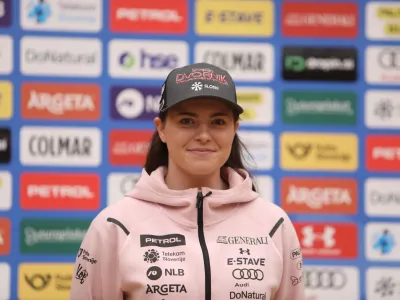 - Neja Dvornik,- 07.10.2025. Predstavitev reprezentanc Smučarske zveze Slovenije za novo tekmovalno sezono.//FOTO: Bojan Velikonja