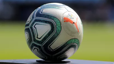 FILE PHOTO: Soccer Football - La Liga Santander - Celta Vigo v Real Madrid - Balaidos, Vigo, Spain - August 17, 2019 General view of ball REUTERS/Miguel Vidal/File Photo