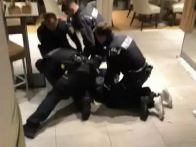 nasilje sredi&scaron;če ljubljane policija