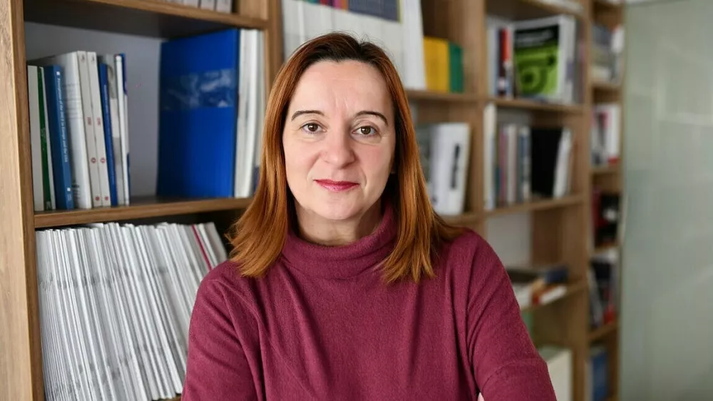 Tanja Topić, analitičarka iz Banje Luke pri Friedrich-Ebert Stiftung 