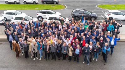 Na Vranskem se je zbralo več kot 100 prostoferk in prostoferjev iz različnih občin iz vse Slovenije. / Foto: Damjan Končar