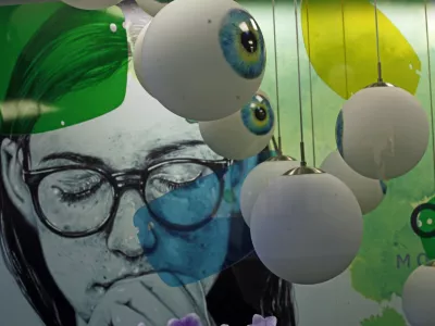 - simbolična fotografija - optika - okulist - očala - oko - očesno zrklo - slabovidnost - dioptrija - očesne bolezni - zdravje - ///FOTO: Luka Cjuha