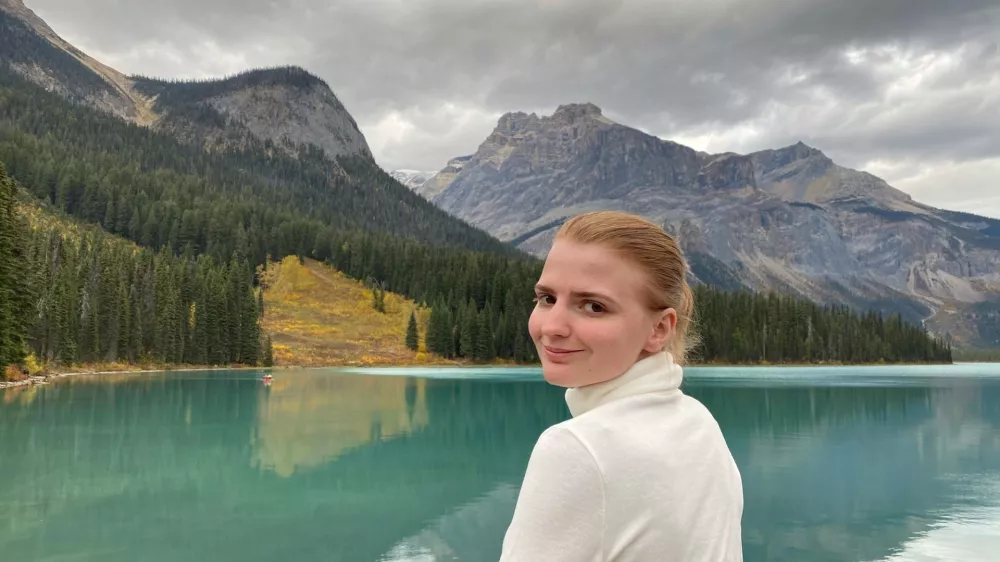 Eva Mencin v Kanadi / Foto: Osebni Arhiv