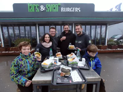 Lars in Sven burgerjiFoto: Tomaž Skale