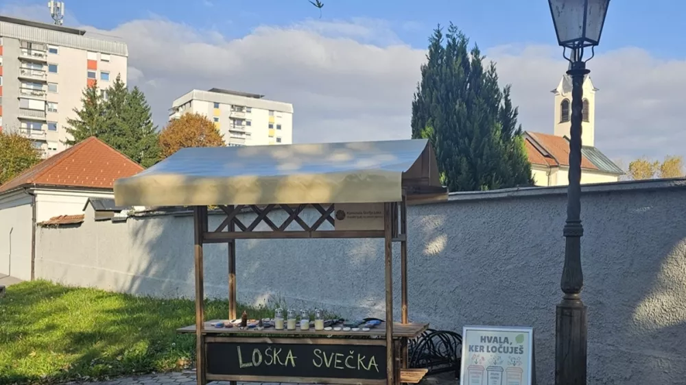 Iz odpadnega jedilnega olja izdelali lo&scaron;ko svečko