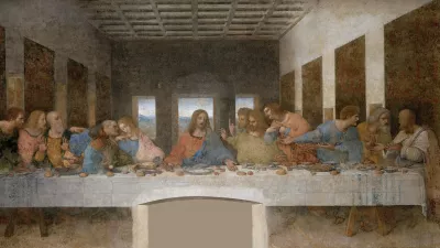 Leonardo Da Vinci: Zadnja večerja, cca. 1495 / Foto: Wikimedia