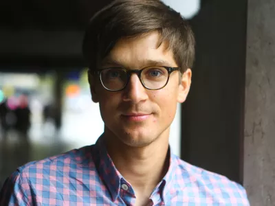 dr. Jure Leskovec, strokovnjak za proučevanje velikih socialnih in informacijskih omrežij - predavatelj računalni&scaron;tva na prestižni ameri&scaron;ki univerzi Stanford   //FOTO: Bojan Velikonja / Foto: Bojan Velikonja