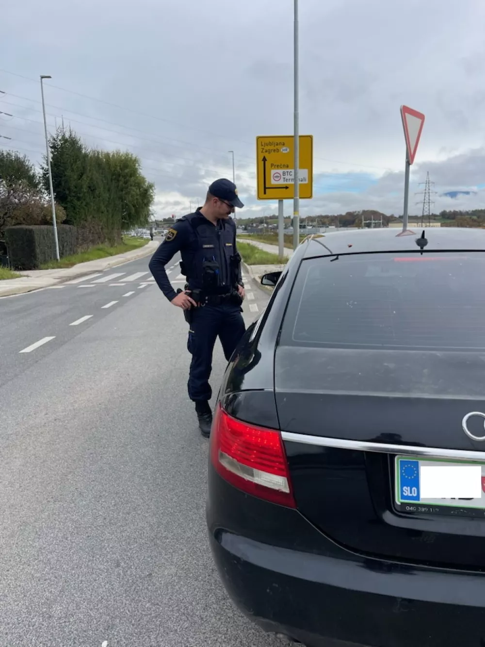 Policisti, Novo mesto, poostren nadzor