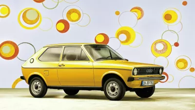 Audi 50 (1974&ndash;1978): Navdu&scaron;eni &scaron;tudent, ki je poslu&scaron;al svojo babico