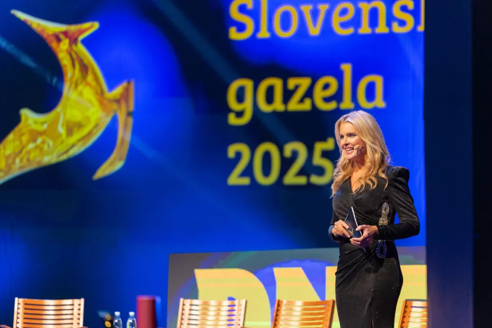 Voditeljica Bernarda Žarn (Foto: Adrian Pregel)