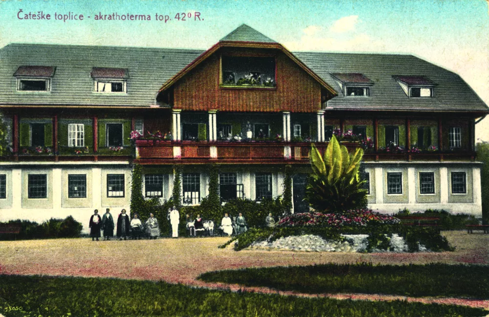 Terme Čatež nekoč. 