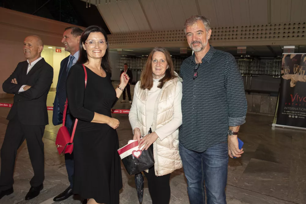 DNEVNIK MEDIJI - Tatjana Tanackovič, TEMSIG/Konservatorij za glasbo in balet Ljubljana - Betka Bizjak Kotnik in TEATER - Andrej Straži&scaron;ar (Foto: Katja Kodba)