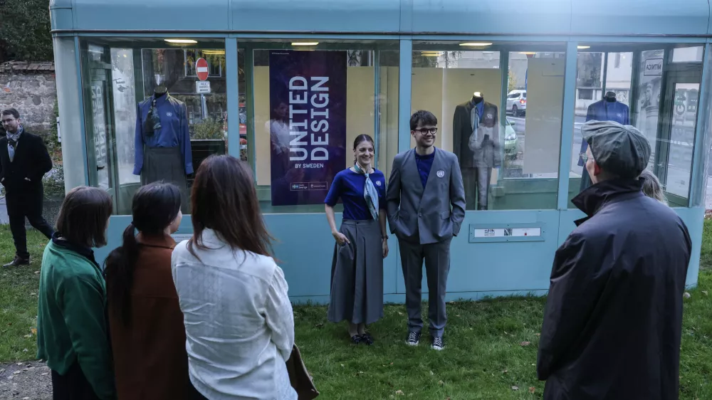 Uniforme za Združene narode oblikoval tudi Slovenec