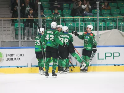1. gol Miha Beričič- 10.01.2023 &ndash; hokej - SŽ Olimpija - Sij Acroni Jesenice, državno prvenstvo - DP, finale: 1. tekma //FOTO: Bojan Velikonja