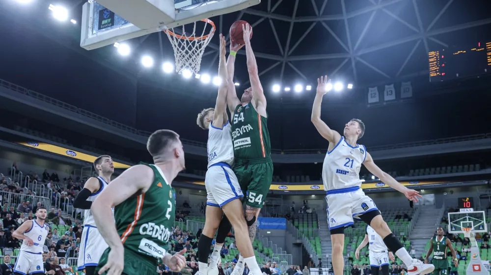 Thomas Kennedy- 29.10.2025 - ko&scaron;arka - Olimpija: Neptunas//FOTO: Jaka Gasar