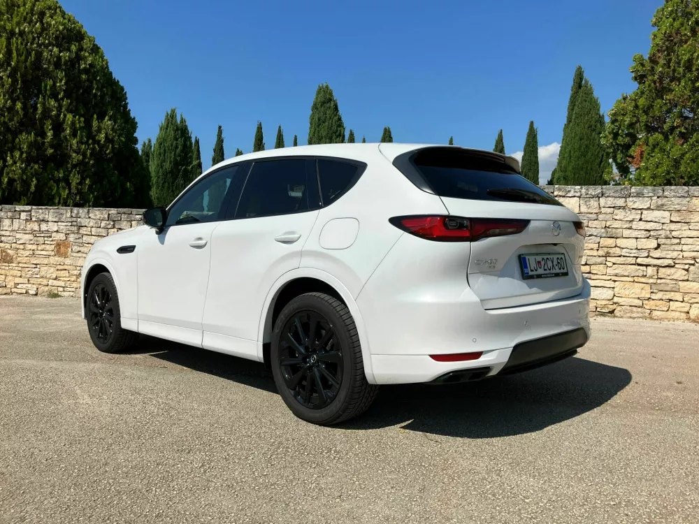Mazda CX-60 e-skyactiv D254 AWD homura plus: Redko, kot je marsikje pitna voda