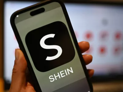 FILED - 29 April 2024, Berlin: The Shein logo can be seen on a smartphone. The European Commission on Monday urged online retailer Shein to respect European Union consumer protection law after an investigation by national authorities found several breaches. Photo: Monika Skolimowska/dpa