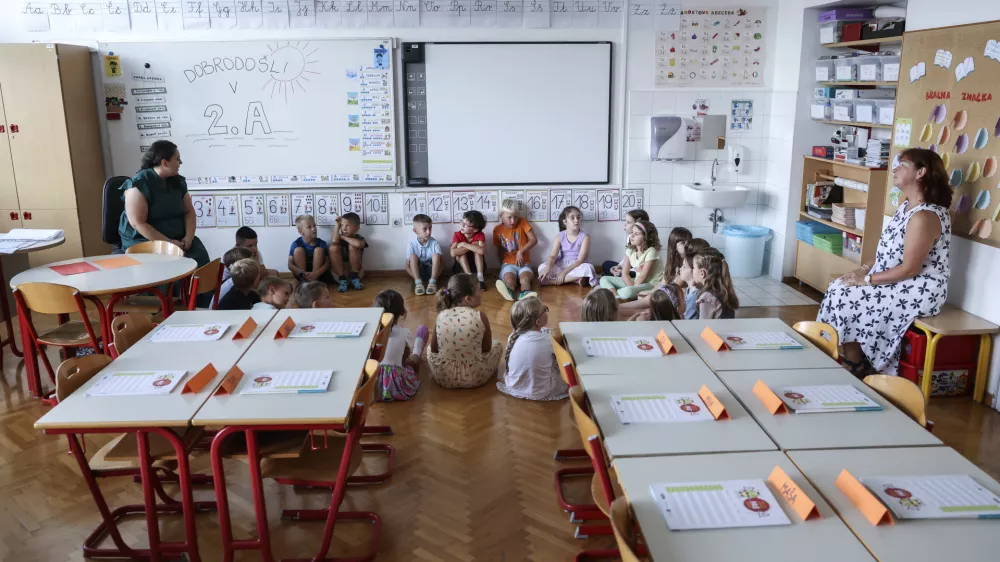 - O&Scaron; Vita Kraigherja- 02.09.2024 - prvi &scaron;olski dan učnega leta 24/25 - &scaron;olstvo, &scaron;ola, učenci, dijaki //FOTO: Jaka Gasar