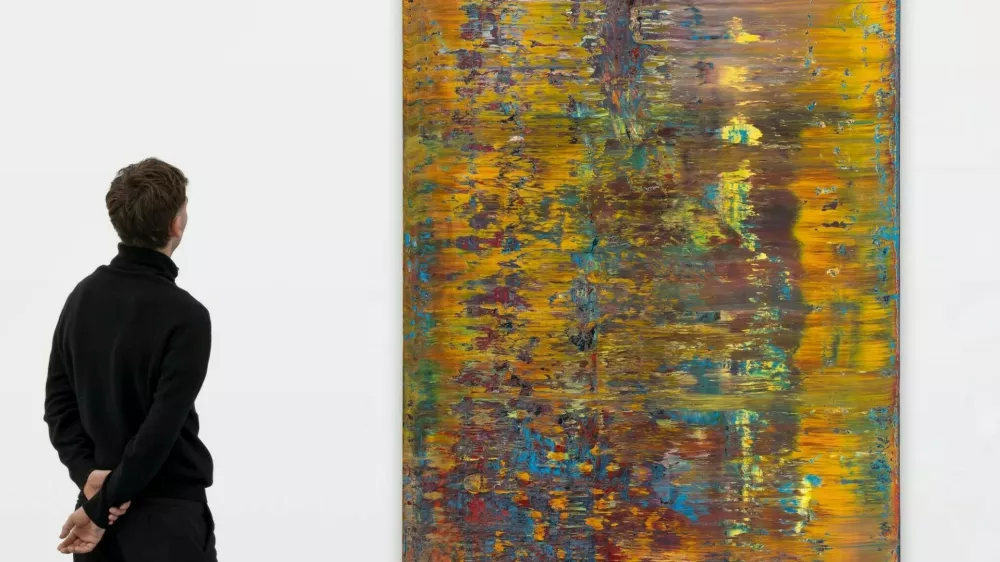 Gerhard Richter, Abstraktes Bild (Abstract Painting), 1987. &copy; Gerhard Richter 2025. Photo by Nicolas Brasseur. Courtesy of Hauser & Wirth.