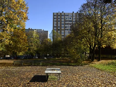 Prebivalci &Scaron;tepanjskega naselja proti cesti