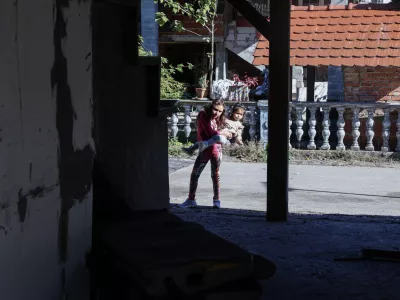 - 28.10.2025 - Romsko naselje Kerinov Grm//FOTO: Jaka Gasar