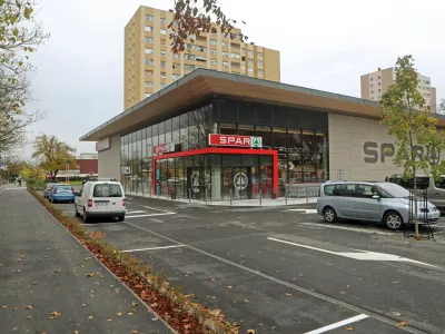 - 23.10.2017 &ndash; &Scaron;tepanjsko naselje - Spar Slovenija gradi svoj stoti trgovski center v križi&scaron;ču Litijske in Hru&scaron;evske ceste v Ljubljani &ndash; gradnja - gradbi&scaron;če//FOTO: Bojan Velikonja