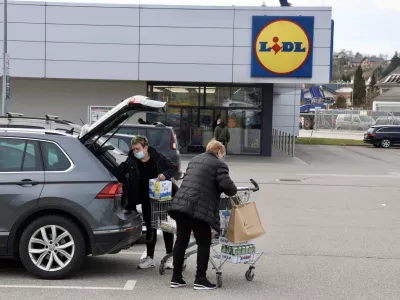Lidl Kr&scaron;ko, bojkot trgovin, nakupovanje / Foto: Jaka Gasar