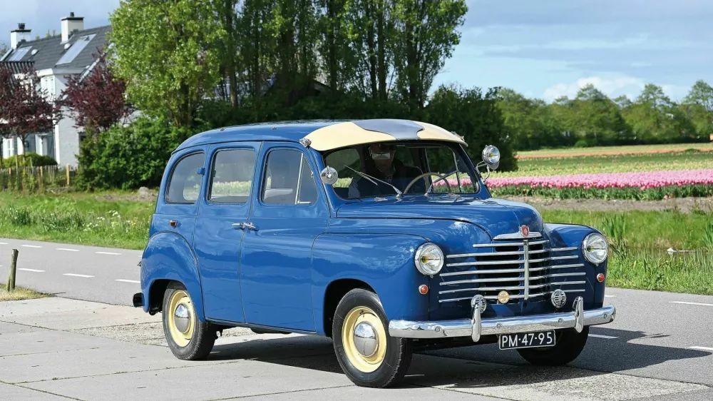 Renault colorale (1950&ndash;1957): Ni avto, temveč je traktor z du&scaron;o