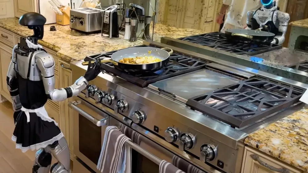 Stroj med kuhanjem / Foto: Zajem Zaslona