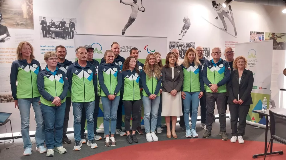 Sedemčlanska reprezentanca gre v Tokio