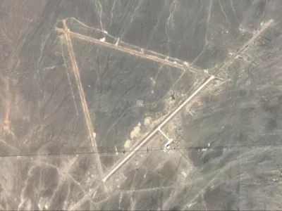 Kitajsko opori&scaron;če Lop Nur.