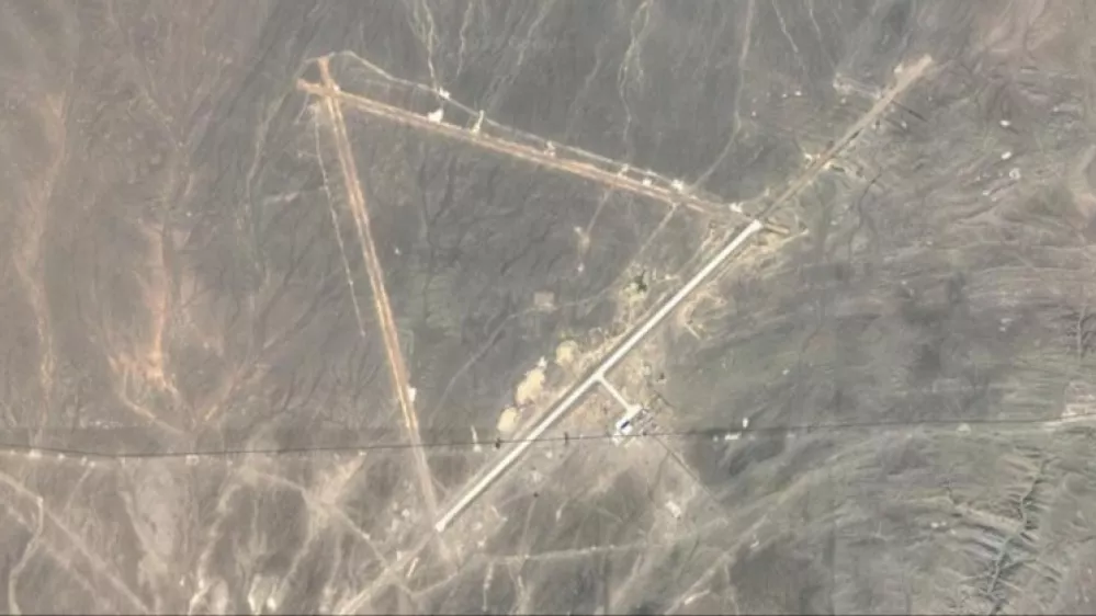 Kitajsko opori&scaron;če Lop Nur.