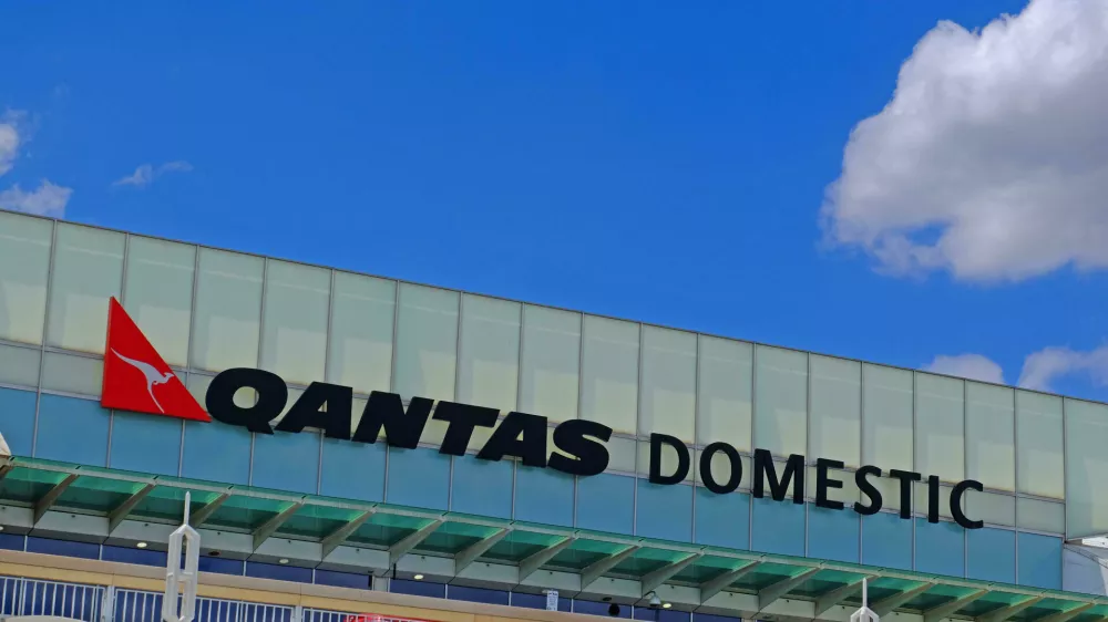 Qantas, Melbourne,letali&scaron;če, Avstralija. Foto: Reuters/Alamy